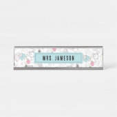 学校先生名 デスクネームプレート (正面)