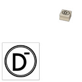 学校先生採点アルファベット ラバースタンプ (押印)