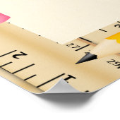 学校先生教室の規則/ゴール- SRF ポスター (角)