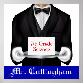 学校先生教室へようこそ – SRF ポスター