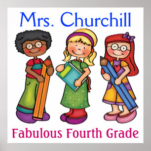 学校先生教室へようこそ – SRF ポスター