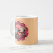 学校先生机 コーヒーマグカップ (正面左)