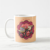 学校先生机 コーヒーマグカップ (左)