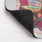 学校先生机 マウスパッド (コーナー)