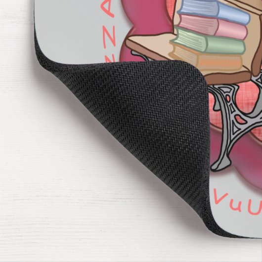 学校先生机 マウスパッド (コーナー)