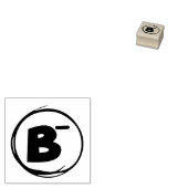 学校先生格付け ラバースタンプ (押印)