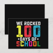 学校先生生100日を起床 ポストカード (正面/裏面)