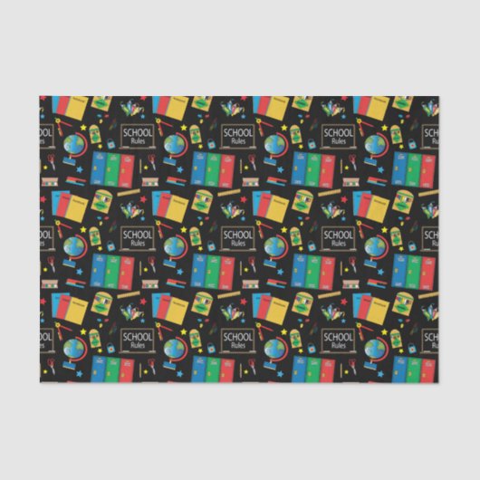 学校先生規則 薄葉紙 (正面)