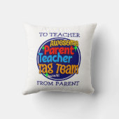 学校先生親ラベルチーム クッション (裏面)