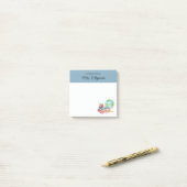 学校先生 ポストイット (デスク上)