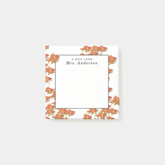 学校先生 ポストイット (正面)