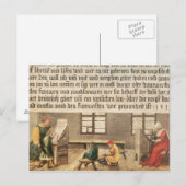 学校先生 ポストカード (正面/裏面)