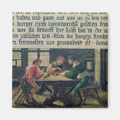 学校先生 マグネット (正面)