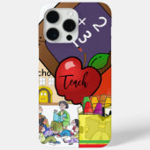 学校先生 Case-Mate iPhoneケース (裏面)