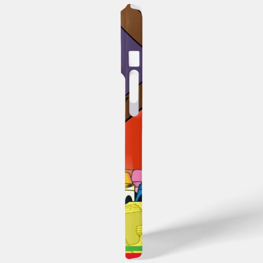 学校先生 Case-Mate iPhoneケース (裏面 / 左)