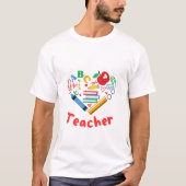 学校先生 Tシャツ (正面)