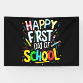 学校再開おめでとう 横断幕 (横)
