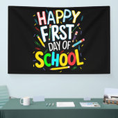 学校再開おめでとう 横断幕 (トレードショー)