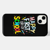 学校再開おめでとう iPhoneケース (裏面横)