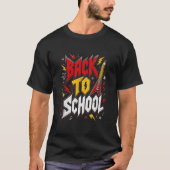 学校再開 Tシャツ (正面)