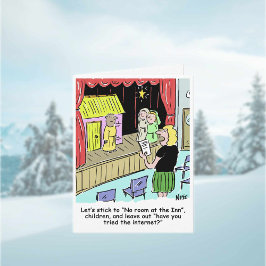 学校出生遊クリスマスカード シーズンカード