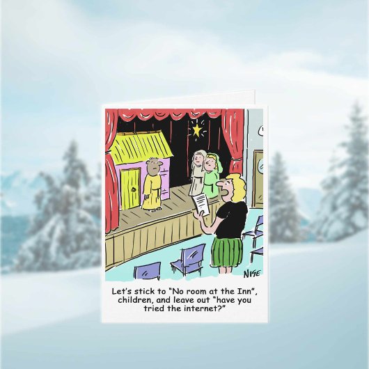 学校出生遊クリスマスカード シーズンカード