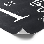 学校初日のサイン ポスター (角)