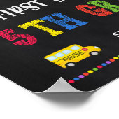 学校初日のサイン |第5学年ポスター ポスター (角)