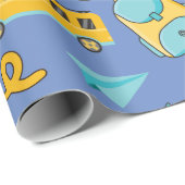 学校初日のシームレスラッピング紙 ラッピングペーパー (ロールコーナー)