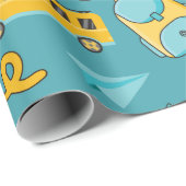 学校初日のシームレスラッピング紙 ラッピングペーパー (ロールコーナー)