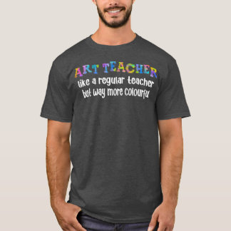 学校初日の新学期教えアート教え Tシャツ