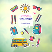 学校初日の歓迎会 ウィンドウサイン (シート3)