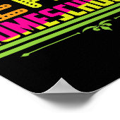 学校初日チームホームスクール先生 ポスター (角)