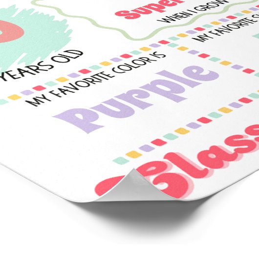 学校初日ポスター ポスター (角)