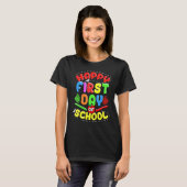 学校初日 先生方へ バックトゥスクール Tシャツ (正面フル)