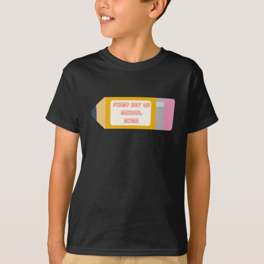 学校初日 先生 父母 Tシャツ (正面)