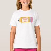 学校初日 教師 保護者 Tシャツ (正面)