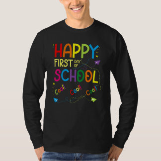 学校初日 新学期 先生 1年生 Tシャツ