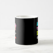 学校初日 鉛筆 先生 子供 背中 コーヒーマグカップ (中央)