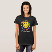 学校前科長のかわいい幸せ Tシャツ (正面フル)