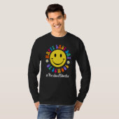 学校前科長のかわいい幸せ Tシャツ (正面フル)