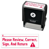 学校割り当てレビューラバースタンプ セルフインキングスタンプ (インサイチュ)