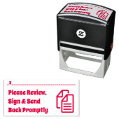 学校割り当てレビューラバースタンプ セルフインキングスタンプ (インサイチュ)