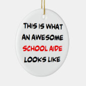 学校助手素晴らし、 セラミックオーナメント (右)