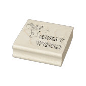 学校勇気付けられるキリン ラバースタンプ (スタンプ)