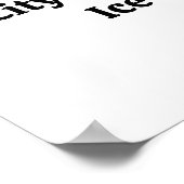 学校卒業選手番号16フォトコラージュ ポスター (角)