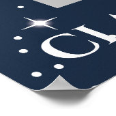 学校同窓会の写真フレームポスター ポスター (角)