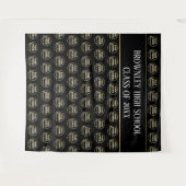 学校同窓会 フォトブースの背景 タペストリー (正面(横))