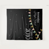 学校同窓会 フォトブースの背景 タペストリー (正面(横))