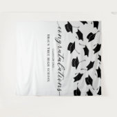 学校同窓会 卒業バナー タペストリー (正面(横))